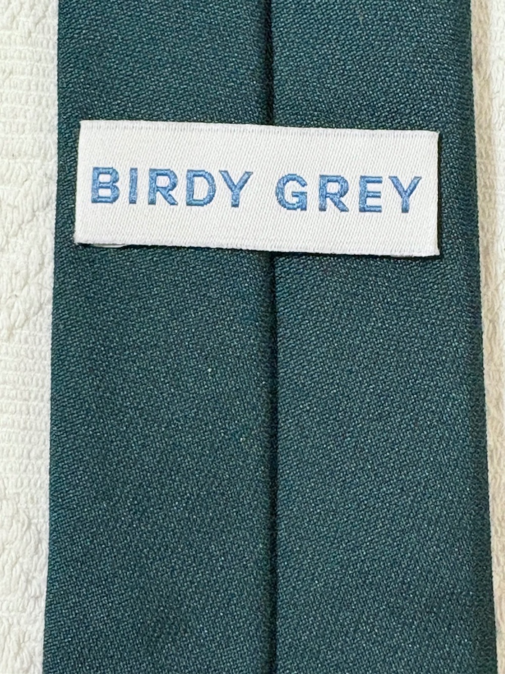 Birdy Grey Simon Skinny Necktie Emerald Green Dark Teal 2.5”